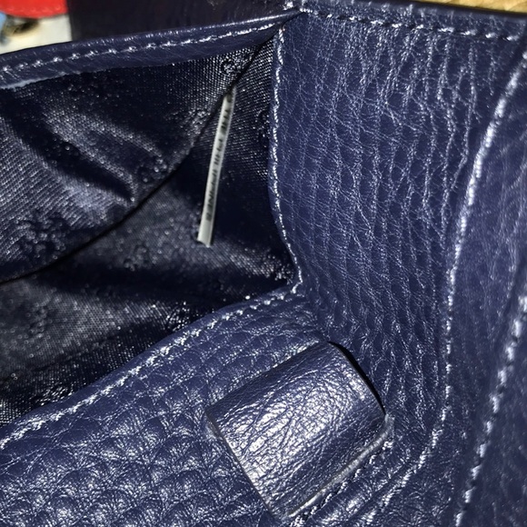 Tory Burch Navy Passport holder - Picture 3 of 5